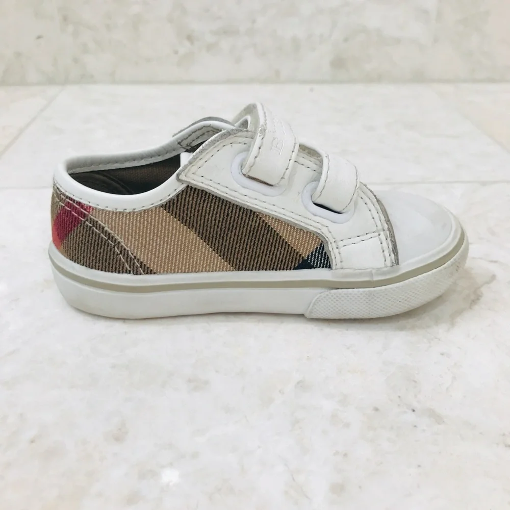 BURBERRY Nova Check Sneakers Plaid - Picture 6 of 11